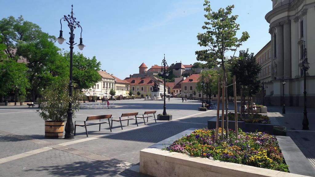 Orchidea Apartman Eger Buitenkant foto